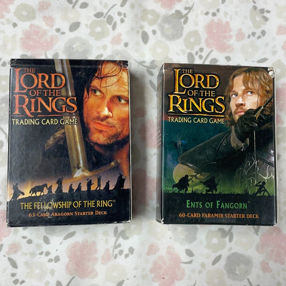 Lord of the Rings Trading Card Game - 2 Partial Packs